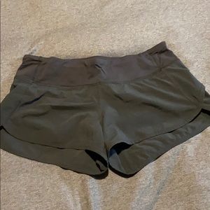 Lululemon speed shorts